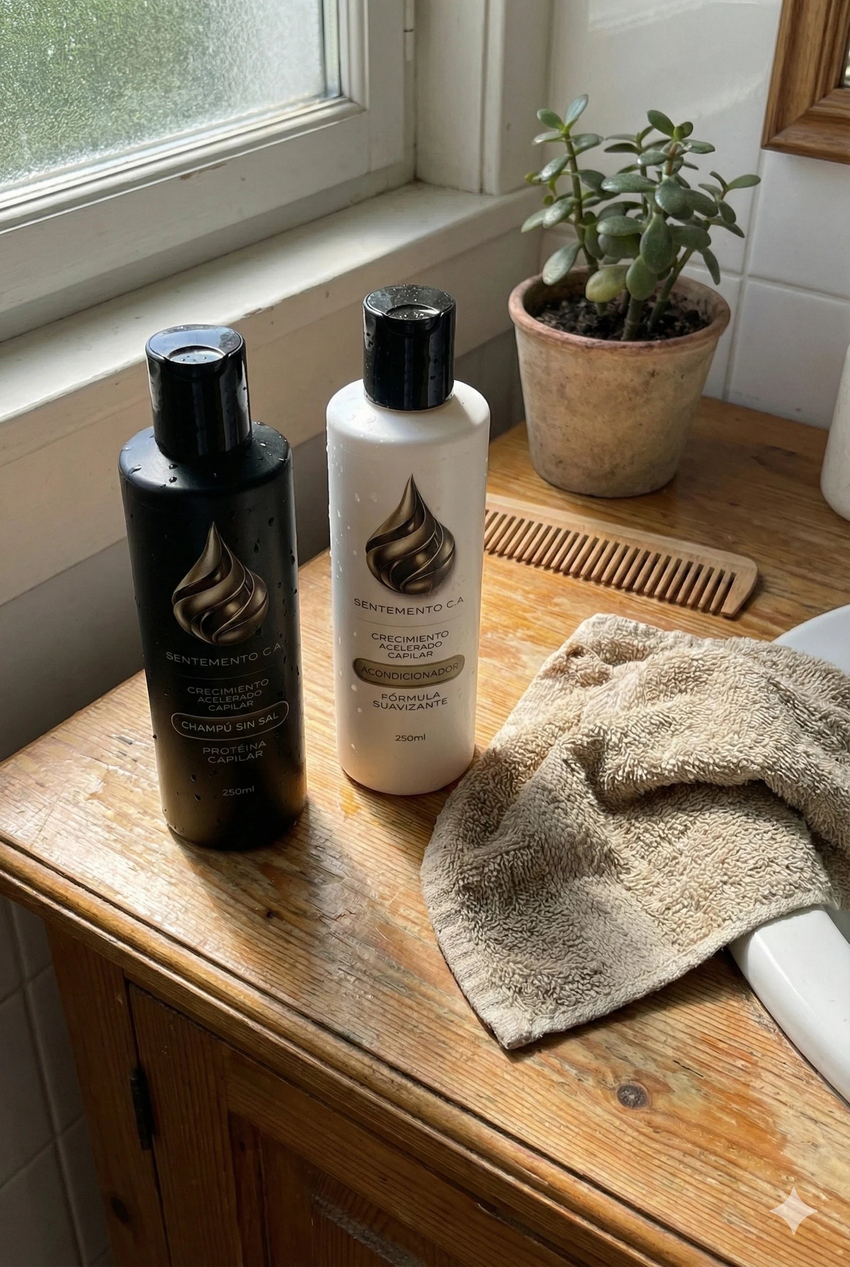 Champú y Acondicionador SENTEMENTO C.A.